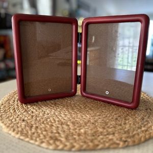 Double 5x7 wood frame